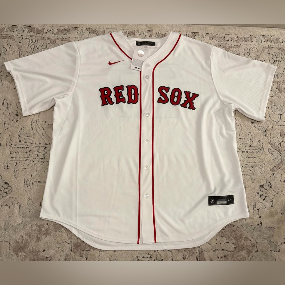 Nike Authentic Boston Red Sox Roman Anthony #19 MLB White Jersey Men’s Sz: XXL